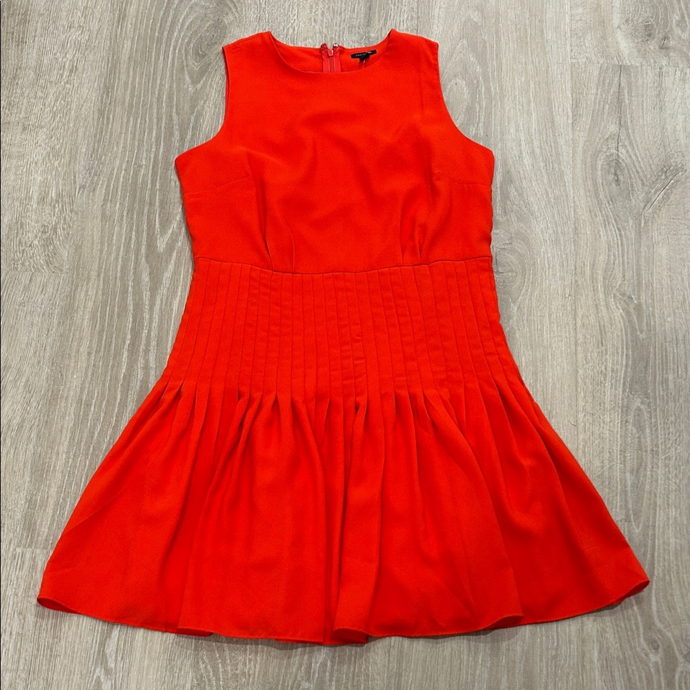 Ann Taylor Red Sleeveless Mini Dress